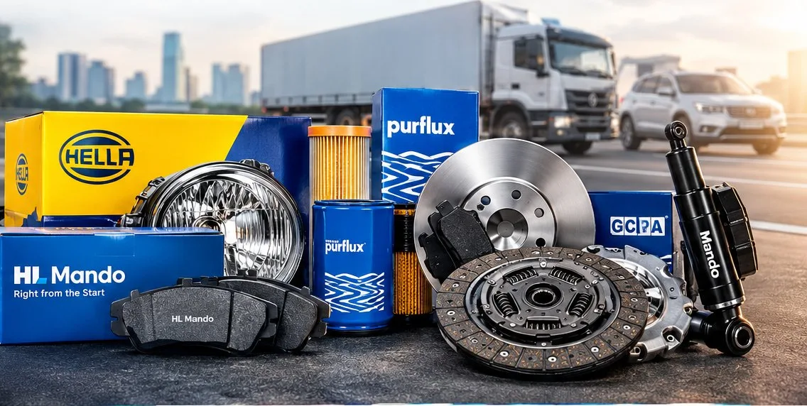 Genuine auto parts from HELLA, HL Mando, Purflux, GCPA and Mando, supplied by Bharat Automotive
