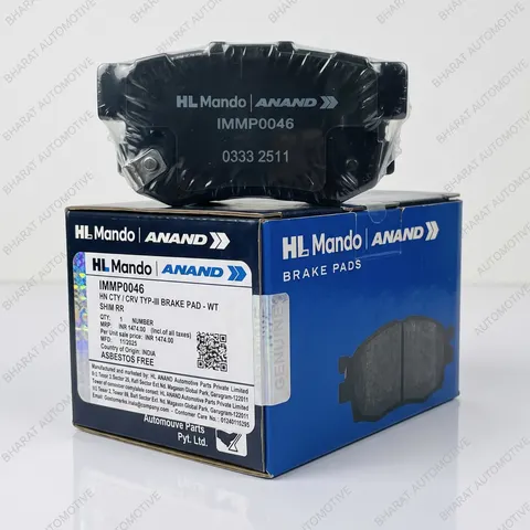 Rear Brake Pad Set with Shims – Honda City, CR-V IMMP0046
